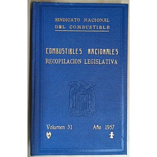 COMBUSTIBLES NACIONALES. RECOPILACION LEGISLATIVA